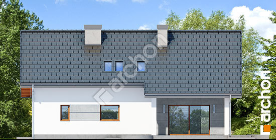 Elewacja ogrodowa projekt dom w wisteriach 4 p 20571720a746746de02b1cab5ed62508  267