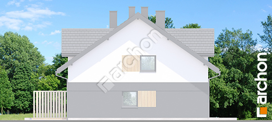 Elewacja boczna projekt dom w narcyzach 14 b 4488d106919bd1ec46c82d72ebfb8396  266