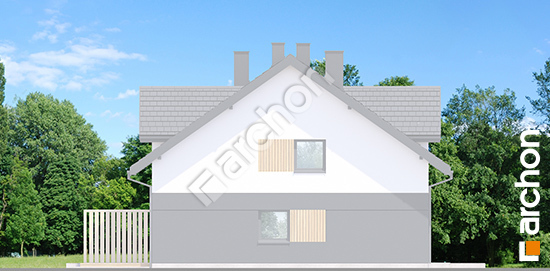 Elewacja boczna projekt dom w narcyzach 14 b 6d0a058ccb8e47e5cd6c1336d16e48be  266