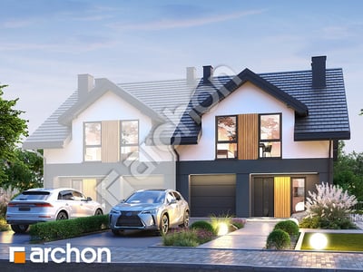 gotowy projekt Dom w narcyzach 14 (B) 