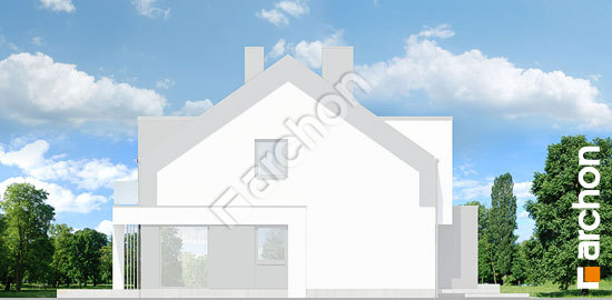 Elewacja boczna projekt dom w klematisach 27 b e78c95b21fd4d65e972a7bd6fa2a74e2  266