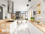 gotowy projekt Dom w pierwiosnkach 2 (G2P) Wizualizacja kuchni 1 widok 2