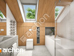 gotowy projekt Dom w pierwiosnkach 2 (G2P) Wizualizacja łazienki (wizualizacja 3 widok 1)