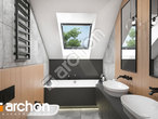 gotowy projekt Dom pod brzoskwinią (G2E) Wizualizacja łazienki (wizualizacja 4 widok 1)