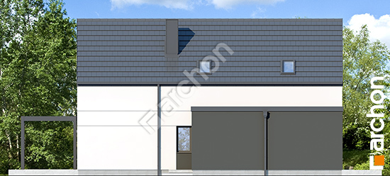 Elewacja boczna projekt dom w proteach ge 42f450754811bd91990460b6c1dd7236  266