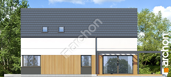 Elewacja boczna projekt dom w proteach ge fcb86feed956cebbd7c8cabe30106b5b  265