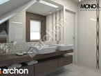 gotowy projekt Dom pod wierzbą (T) Wizualizacja łazienki (wizualizacja 1 widok 2)