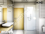 gotowy projekt Dom w rododendronach 6 (G2) Wizualizacja łazienki (wizualizacja 3 widok 5)