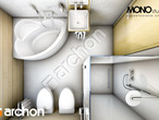 gotowy projekt Dom w rododendronach 6 (G2) Wizualizacja łazienki (wizualizacja 3 widok 6)