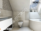 gotowy projekt Dom w awokado 2 Wizualizacja łazienki (wizualizacja 1 widok 2)