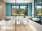gotowy projekt Dom w kalateach 7 (G2) Wizualizacja łazienki (wizualizacja 3 widok 1)