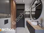 gotowy projekt Dom w kosaćcach 24 (E) OZE Wizualizacja łazienki (wizualizacja 3 widok 1)