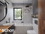gotowy projekt Dom w kosaćcach 24 (E) OZE Wizualizacja łazienki (wizualizacja 3 widok 2)