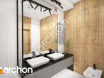 gotowy projekt Dom w alwach 3 (G2E) OZE Wizualizacja łazienki (wizualizacja 3 widok 2)