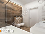 gotowy projekt Dom w nawłociach 6 (G2) Wizualizacja łazienki (wizualizacja 3 widok 3)