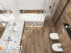 gotowy projekt Dom w nawłociach 6 (G2) Wizualizacja łazienki (wizualizacja 3 widok 4)