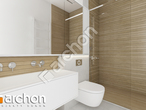 gotowy projekt Dom w przebiśniegach 2 (G2) Wizualizacja łazienki (wizualizacja 3 widok 1)