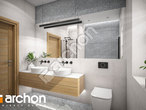 gotowy projekt Dom w mekintoszach 4 (M) Wizualizacja łazienki (wizualizacja 3 widok 2)