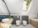 gotowy projekt Dom w goździkowcach (G2A) Wizualizacja łazienki (wizualizacja 3 widok 1)