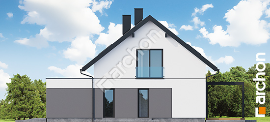 Elewacja boczna projekt dom w arganiach g2e a104cba8cc72411642afe3518949fcdd  265