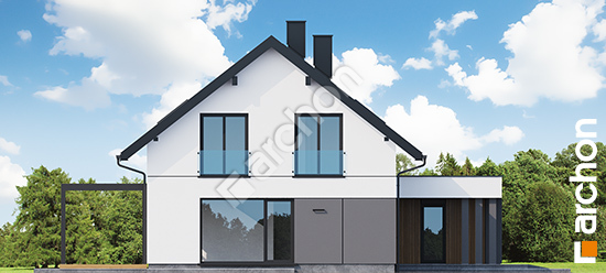 Elewacja boczna projekt dom w arganiach g2e d1a04e93546336ecf37737b739b417bd  266