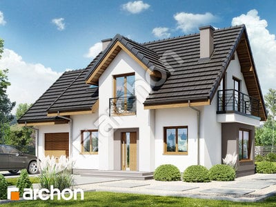gotowy projekt Dom w lantanach 2 
