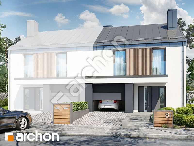 gotowy projekt Dom w narcyzach (BT) 