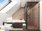 gotowy projekt Dom w balsamowcach 7 Wizualizacja łazienki (wizualizacja 4 widok 3)
