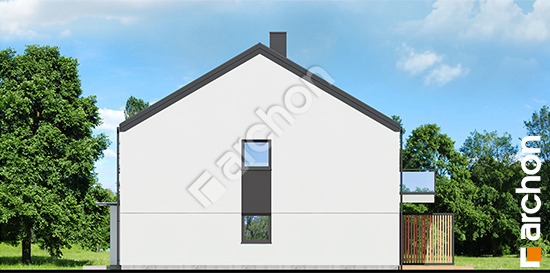 Elewacja boczna projekt dom w bratkach 25 r2be 6d06da279642823d227aa710bac96e28  265