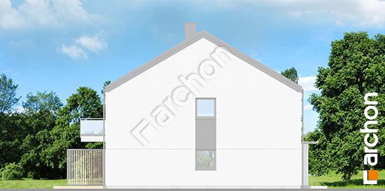 Elewacja boczna projekt dom w bratkach 25 r2be ec3b644761977f5fb29a2a531772c08c  266