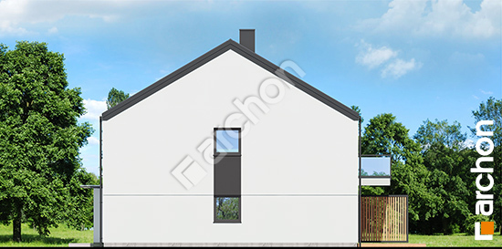 Elewacja boczna projekt dom w bratkach 25 r2be f7a07b315e7680d10ea3133558a714cb  265