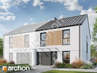 gotowy projekt Dom w bratkach 25 (R2BE) 