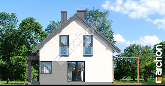 Elewacja boczna projekt dom w borowkach n 5d1c2e45a7d560be1de13bb4669cb6cf  266