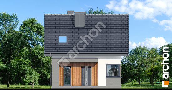 Elewacja frontowa projekt dom w borowkach n b29043ab411a05ab56b4a5d406f6ab21  264