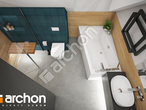 gotowy projekt Dom w borówkach (N) Wizualizacja łazienki (wizualizacja 3 widok 4)