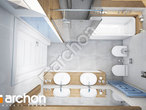 gotowy projekt Dom w malinówkach 3 Wizualizacja łazienki (wizualizacja 3 widok 4)