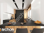 gotowy projekt Dom w idaredach 11 (G2) Wizualizacja kuchni 1 widok 1