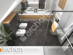 gotowy projekt Dom w idaredach 11 (G2) Wizualizacja łazienki (wizualizacja 3 widok 4)