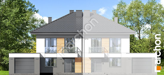 Elewacja frontowa projekt dom w tunbergiach 5 gb b1c771eee328aaf809a8b8c5b966e687  264