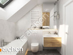 gotowy projekt Dom w sasankach 7 (E) OZE Wizualizacja łazienki (wizualizacja 3 widok 1)