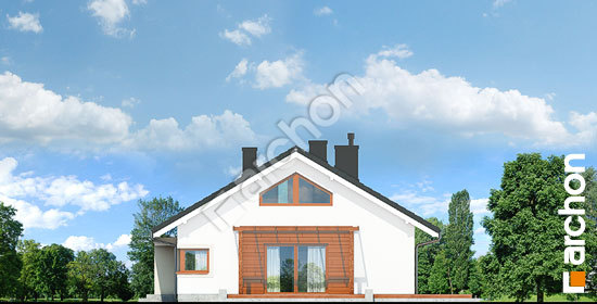 Elewacja boczna projekt dom pod jarzabem 17 nt d37a33bc09610c61118882433618ff3e  266