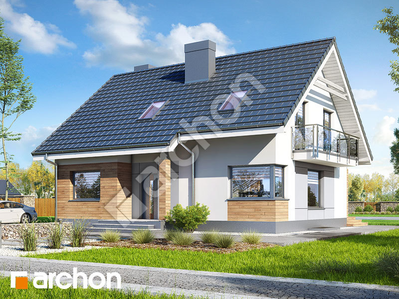 Projekt Domu Dom W Jabłonkach 4 P Archon