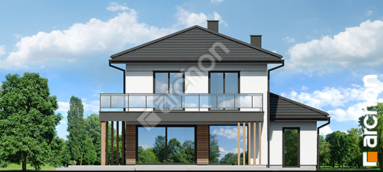 Elewacja ogrodowa projekt willa karolina 4 ge 2fac6bb1cb1e47e2f222b706d6493486  267