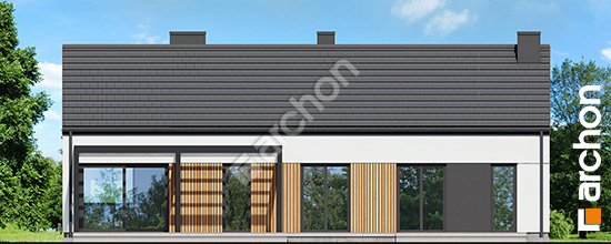 Elewacja ogrodowa projekt dom w goldstarach 2 e37eef26a2f096b983d81c3620bdb83e  267