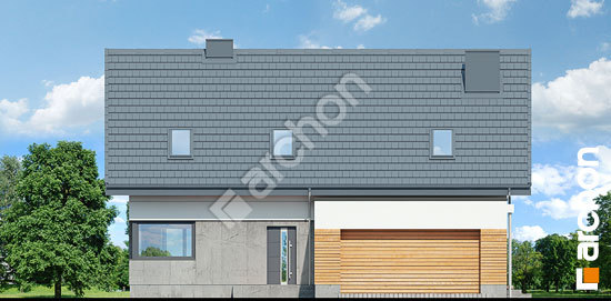 Elewacja frontowa projekt dom w santini g2 788fd26b78c12ca7ed1e8b7cf383cde5  264