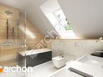 gotowy projekt Dom w santini (G2) Wizualizacja łazienki (wizualizacja 3 widok 2)