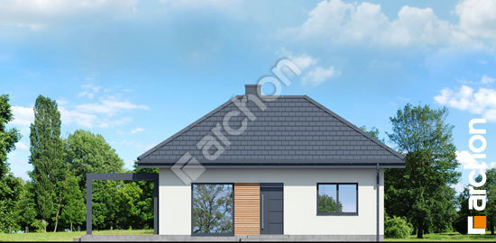 Elewacja frontowa projekt dom w kruszczykach 9 oze 8c27ef73644894fa6c528e1c37474c70  264