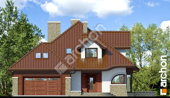 Elewacja frontowa projekt dom w zefirantach g2p 05adccea2dbe947360282d79e4f2ddb4  264