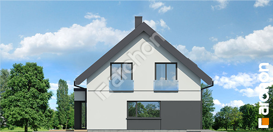 Elewacja boczna projekt dom w rutewkach ge oze 89e2a65b226a255b030d64fbd462b404  266