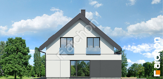 Elewacja boczna projekt dom w rutewkach ge oze d689270fb069697dbdbb009dd7844d32  265
